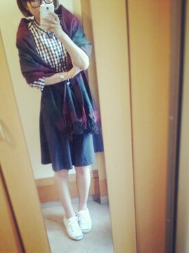 かおりさん（レディース・162cm）の秋コーディネート