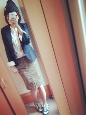 かおりさん（レディース・162cm）の秋コーディネート