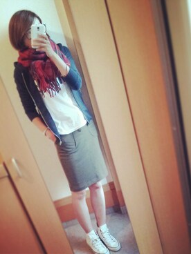 かおりさん（レディース・162cm）の秋コーディネート