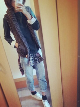 かおりさん（レディース・162cm）の秋コーディネート