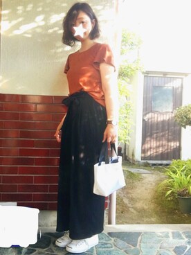 「CONVERSE（コンバース）のCONVERSE コンバース ジャック パーセル / JACK PURCEL（スニーカー）」を使った、chim.さん（レディース・155cm）の夏コーディネート