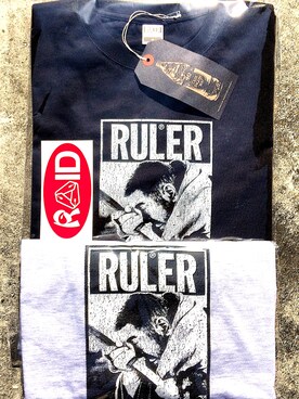 「RULER（ルーラー）のアイテム（トップス）」を使った、kaofrontさん（メンズ・158cm）の冬コーディネート