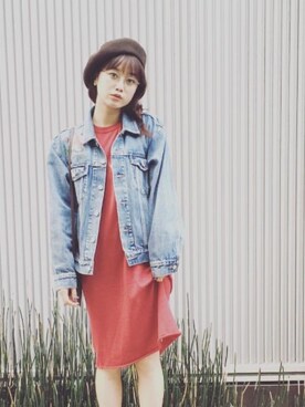 宮城舞さん（レディース・160cm）の秋コーディネート