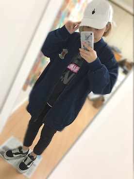 「MXMXM」｜「アイテム（ジャケット/アウター）」を使った、Harunaさん（レディース・153cm）の秋コーディネート
