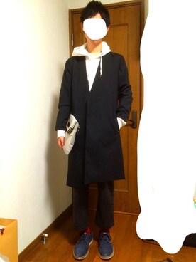 「MOUSTACHE（ムスタッシュ）のアイテム」を使った、さちおさん（メンズ・172cm）の春コーディネート