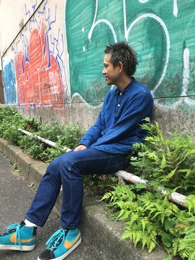 「gokan」｜志茂良信さん（メンズ・168cm）の夏コーディネート