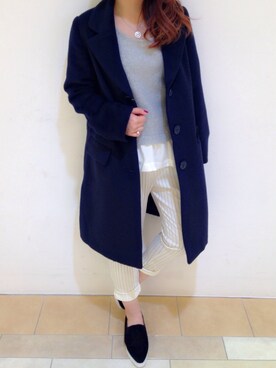 Ayaka.Kさん（レディース・154cm）の冬コーディネート