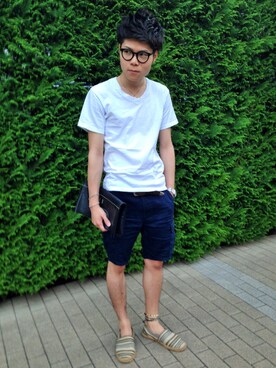 ヒロキチさん(メンズ・172cm)の夏コーディネート