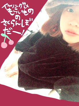 Mina Fukunaga❀さん（レディース・151cm）の冬コーディネート