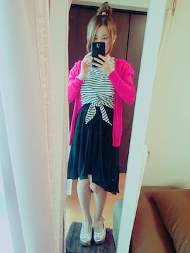 「Visalia（ビサリア）のアイテム」を使った、akihoさん（レディース・148cm）の春コーディネート