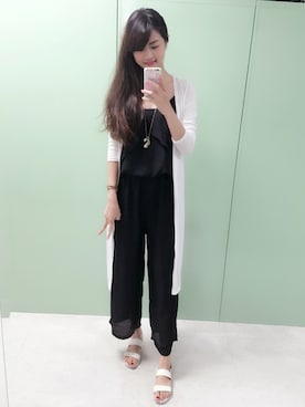 「NO NAME（ノーネーム）のアイテム（ジャケット/アウター）」を使った、Chloe💋さん（レディース・167cm）の夏コーディネート