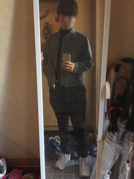 まめさん（メンズ・166cm）の秋コーディネート