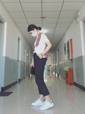 薛思绵さん（レディース・160cm）の秋コーディネート