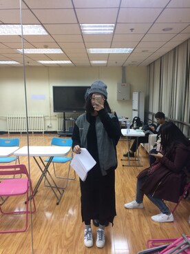 「murua」｜薛思绵さん（レディース・160cm）の秋コーディネート