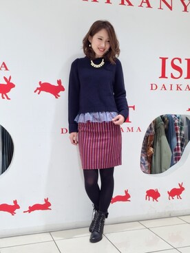 saki さん（レディース・162cm）の秋コーディネート