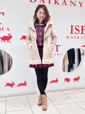 saki さん（レディース・162cm）の冬コーディネート