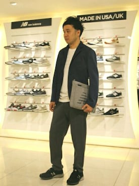 「New Balance」｜NEWBALANCEOSAKAさん（メンズ・173cm）の秋コーディネート