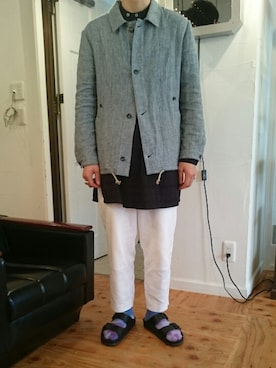 「フランクリーダー」｜TAKUさん（メンズ・172cm）の春コーディネート