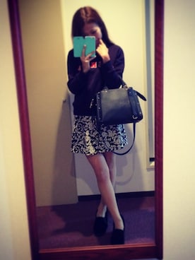 「N.（N. Natural Beauty Basic）（エヌエヌナチュラルビューティーベーシック）のアイテム（スウェット）」を使った、Linaiさん（レディース・154cm）の秋コーディネート