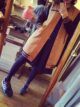「Another Edition（アナザーエディション）のアイテム（シューズ）」を使った、cosさん（レディース・157cm）の秋コーディネート