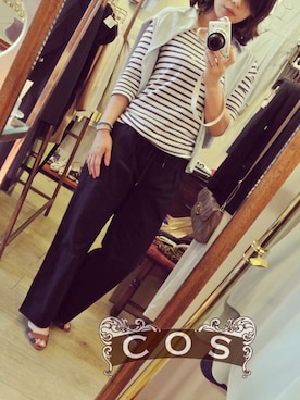 「mimi&roger（ミミアンドロジャー）のアイテム」を使った、cosさん（レディース・157cm）の夏コーディネート