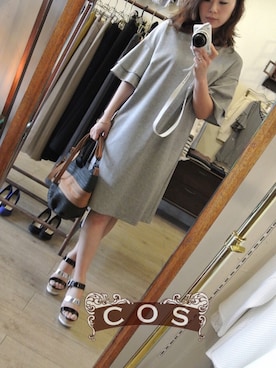 「mimi&roger（ミミアンドロジャー）のアイテム」を使った、cosさん（レディース・163cm）の春コーディネート