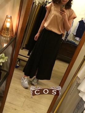「mimi&roger（ミミアンドロジャー）のアイテム」を使った、cosさん（レディース・163cm）の春コーディネート