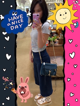 「lazybone（レイジーボーン）のアイテム」を使った、Naina茵茵さん（レディース・157cm）の春コーディネート