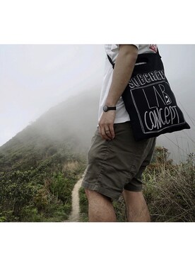 「Subcrew（サブクルー）のアイテム」を使った、Kobe Chanさん（メンズ・170cm）の春コーディネート