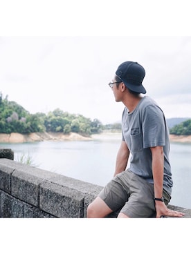 「Subcrew（サブクルー）のアイテム」を使った、Kobe Chanさん（メンズ・170cm）の春コーディネート