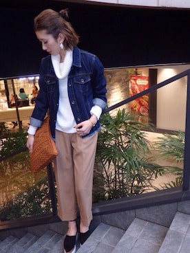 MURUAさん（レディース・160cm）の秋コーディネート