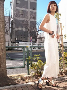 「murua」｜MURUAさん（レディース・158cm）の春コーディネート