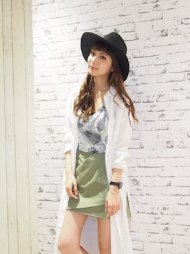 「murua」｜MURUAさん（レディース・159cm）の春コーディネート