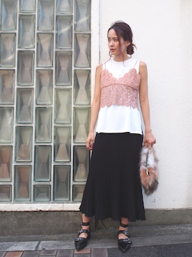 MURUAさん（レディース・160cm）の夏コーディネート