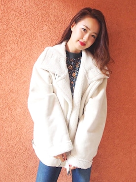 「murua」｜「アイテム（ジャケット/アウター）」を使った、MURUAさん（レディース・167cm）の秋コーディネート