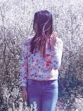 「CANDIES（キャンディーズ）のアイテム」を使った、Boling Hoさん（レディース・170cm）の夏コーディネート