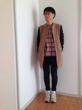 つっきーさん(メンズ・165cm)の秋コーディネート