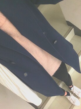「adidas（アディダス）のadidas Originals / STAN SMITH【SP】（スニーカー、ホワイト系）」を使った、たけだ りこさん（レディース・172cm）の春コーディネート