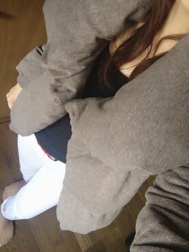 「AZUL（アズール）のアイテム（ブルゾン）」を使った、気まぐれな猫さん（レディース・163cm）の秋コーディネート