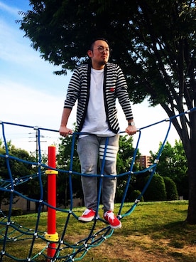 「Daniel Wellington」｜MR.kiwiさん（メンズ・170cm）の春コーディネート