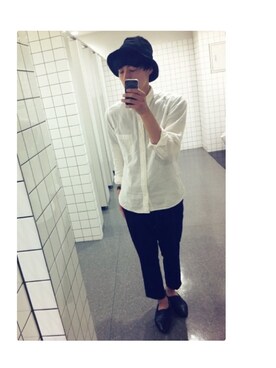 「Adam et Rope A・E・R（アダムエロペ）のアイテム（その他シューズ）」を使った、オオタさん（メンズ・174cm）の春コーディネート
