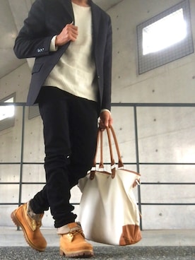 けあるーさん（メンズ・167cm）の秋コーディネート