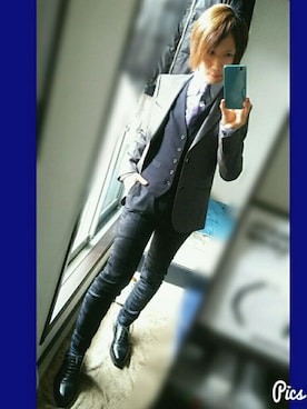 「CERRUTI」｜キラさん（メンズ・163cm）の秋コーディネート