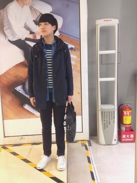 「jeans shirt」｜Chi-Yi Linさん（レディース・165cm）の夏コーディネート