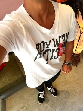 「New York City」｜WAッZIOさん（メンズ・173cm）の秋コーディネート
