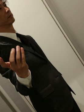 「アイテム（フォーマルスーツ/小物）」を使った、JPさん（メンズ・178cm・50代）の夏コーディネート
