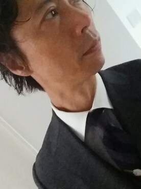 「アイテム（フォーマルスーツ/小物）」を使った、JPさん（メンズ・178cm・50代）の秋コーディネート