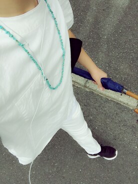 「AZUL（アズール）のアイテム（アクセサリー）」を使った、Sugimoto Taichiさん（メンズ・179cm）の夏コーディネート