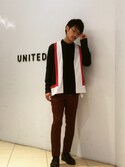 ハイカウントスリムスラックス スラックス United Tokyo ユナイテッドトウキョウ のファッション通販 Zozotown