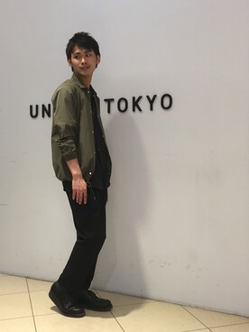 石田優気さん（メンズ・173cm）の春コーディネート